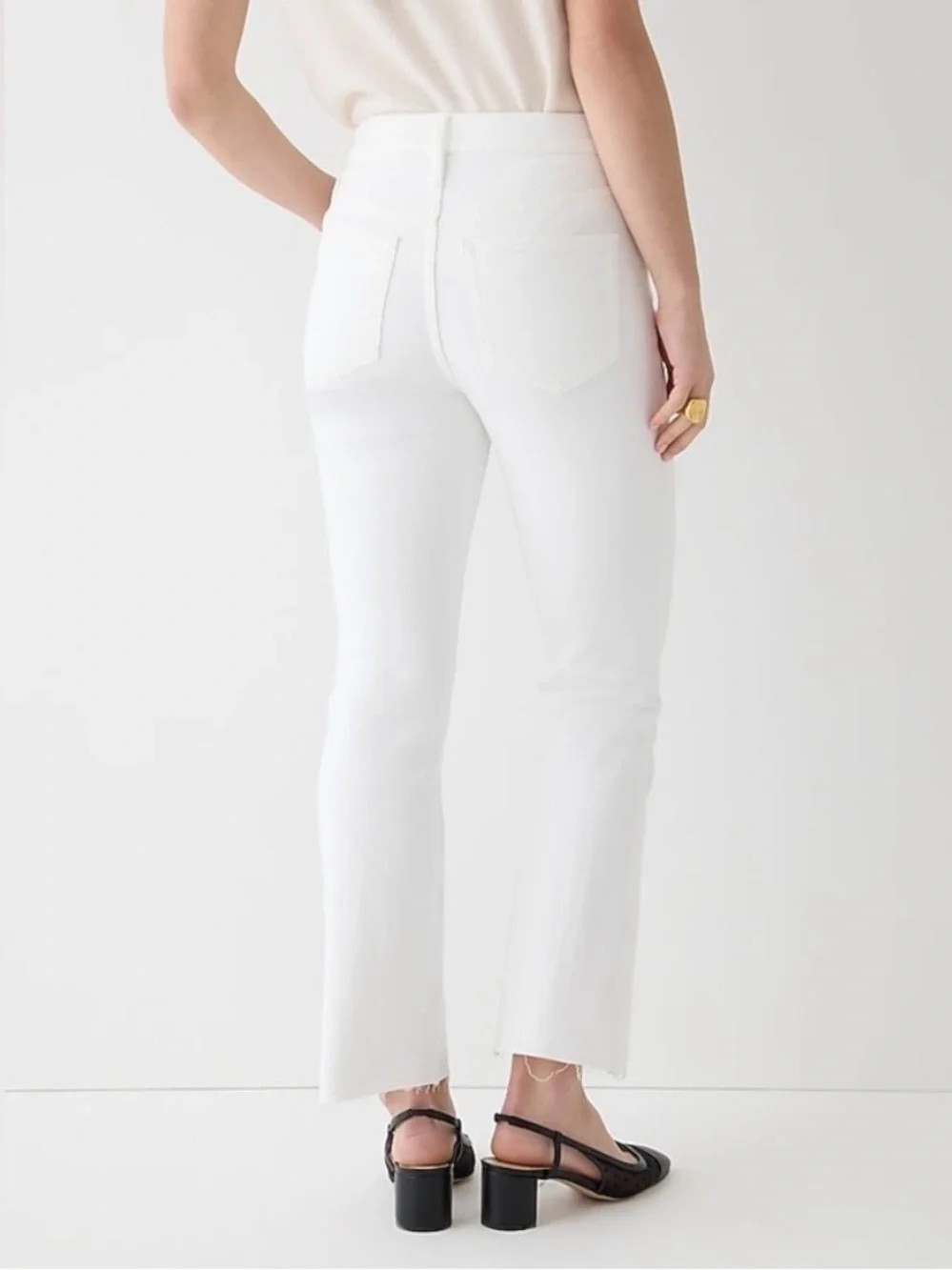 J Crew Jeans 31 Preppy White